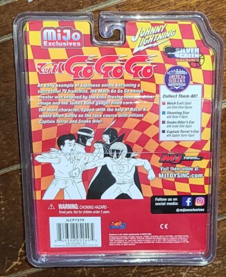 Johnny Lightning 1:64 Speed Racer - Auto Di Captain Terror Con Figura