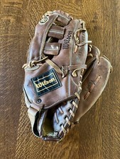 Wilson Force 4 Baseball Softball Glove A9834 Right Hand Throw 13  Select Cowhide