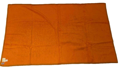 HERMES Paris Cotton Beach Towel Bath Mat Towel Leopards Orange 93