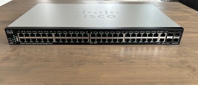 SWITCH Cisco SG350X-48P 1000Mbps Ethernet managebar stackingfähig