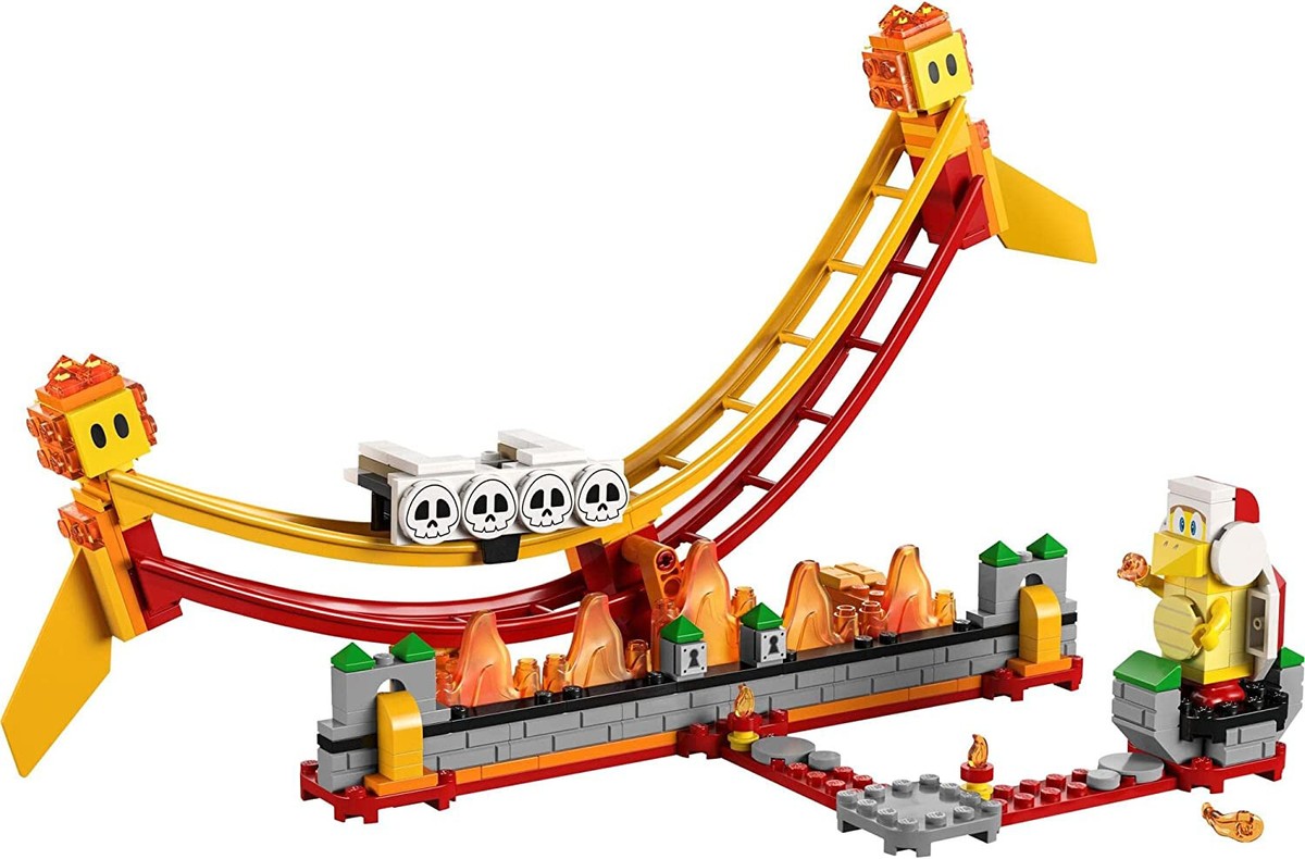 LEGO SUPER MARIO Lava Wave Ride EXPANSION SET Block Building Toy