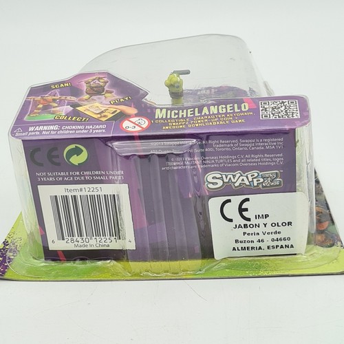 Swapp Nickelodeon Teenage Mutant Ninja Turtles Michelangelo Boxed - Picture 8 of 15