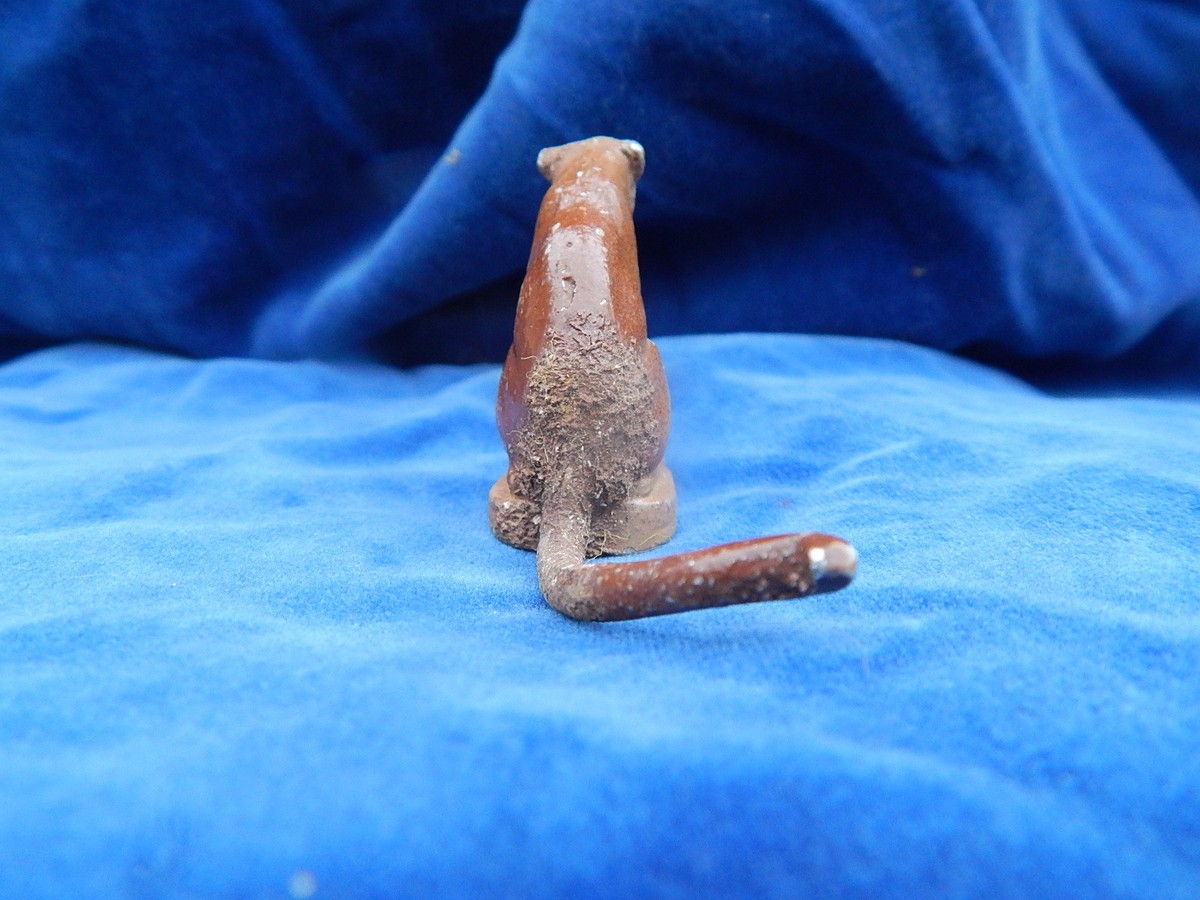 QUIRALU Figurine ancienne aluminium militaire 60 mm Officier Masque à