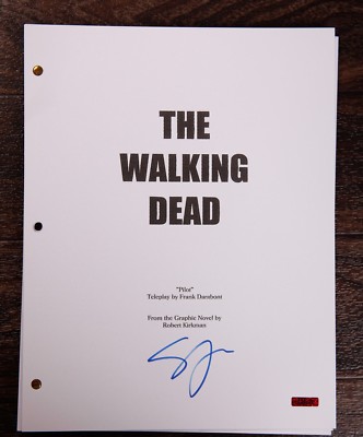 GFA The Walking Dead Glenn Steven Yeun Signiert Voll Episode Skript AD6 COA