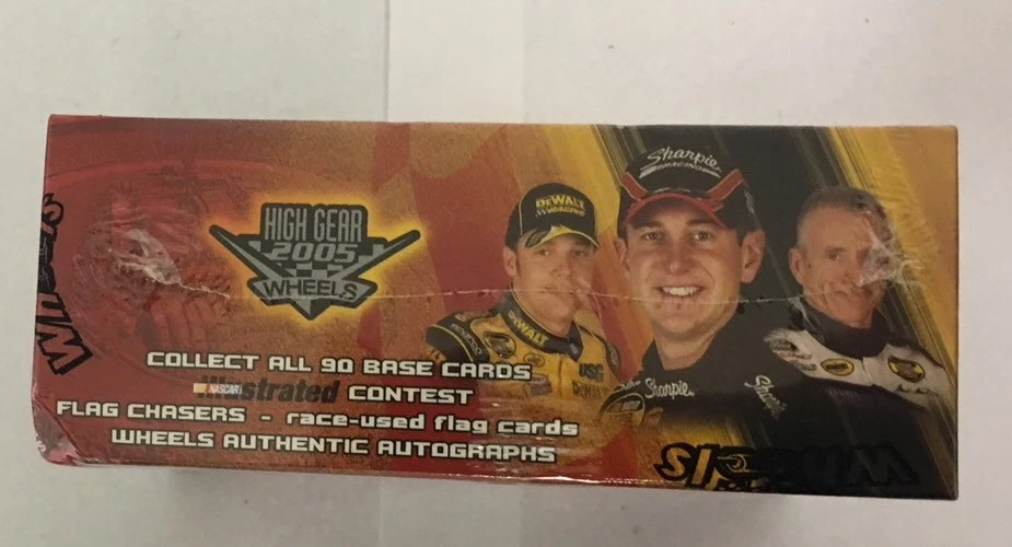 2005 Wheels High Gear NASCAR Racing Hobby Edition Box Factory Sealed 20 Pack - Image 2 of 4