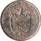 2005 Panama Veinticinco Centesimos Coin — photo 1