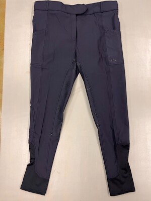 Premier Equine ''Lexington'' Navy Full Seat Breeches w Silicone Seat. Size 26