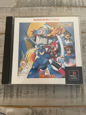 Rockman X4 / Mega Man X4 Sur PS1 – édition Japonaise Capcom 1997 – Complet