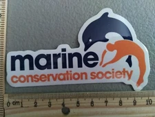 SALE New Marine Conservation Society Dolphin Diving Meme Decal Sticker Car Truck