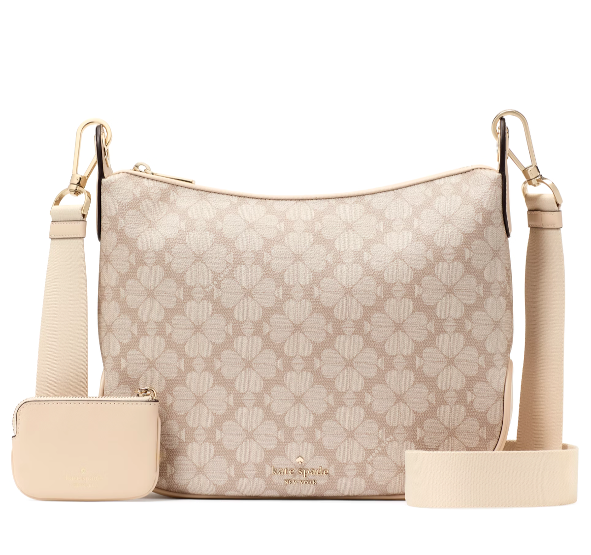 New Kate Spade Signature Spade Flower Large Crossbody Dark