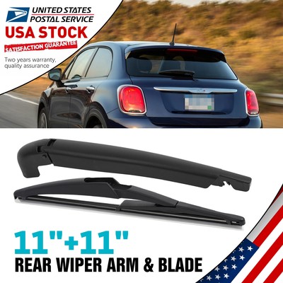 Super clean 11''+11'' Durable Windshield Rear Arm & Wiper Blades Perfect fit