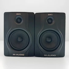 M-Audio BX5 Studio Monitor Speakers - Carbon Black - Set Of 2 - RARE COLOR!