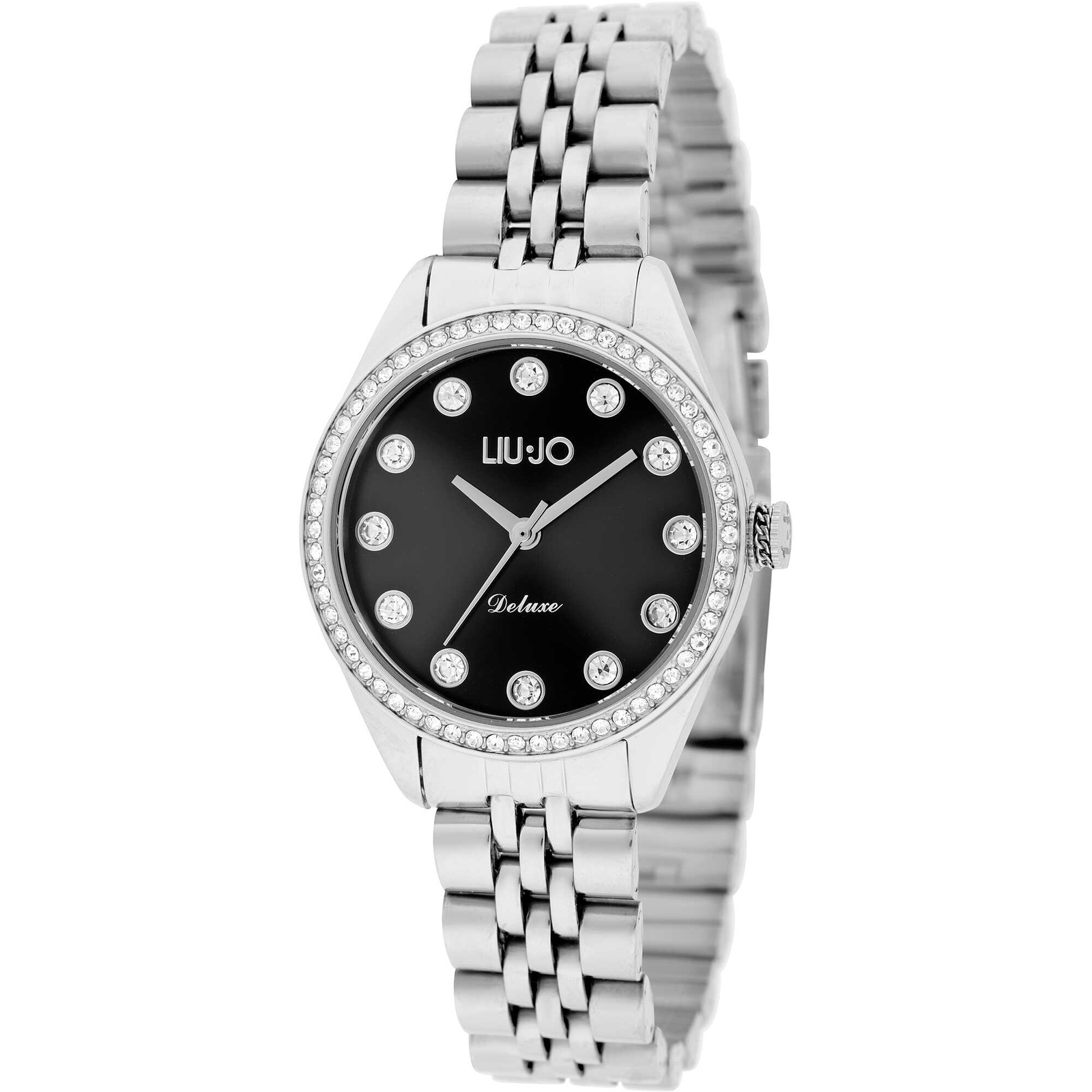 Womens Wristwatch LIU JO LUXURY DELUXE TLJ2253 Stainless Steel Black
