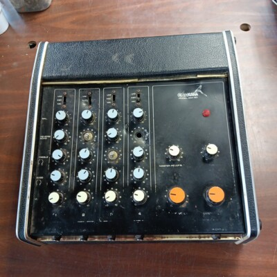 #ad Yamaha EM 80 4 Channel Powered Mixer PA Board Don#x27;t Power Up Parts Only Non work $49.00