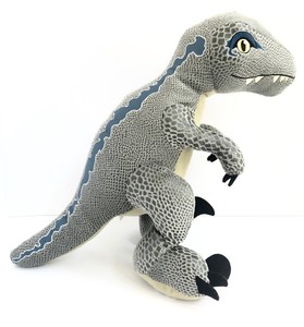 stuffed blue raptor