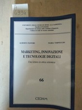 Marketing innovazione e tecnologie digitali pastore vernuccio