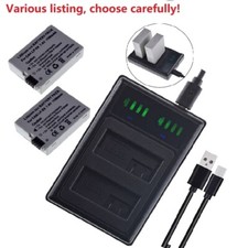 LP-E8 Battery or USB Charger For Canon EOS Rebel T3i T4i T5i 550D 600D 700D DSLR