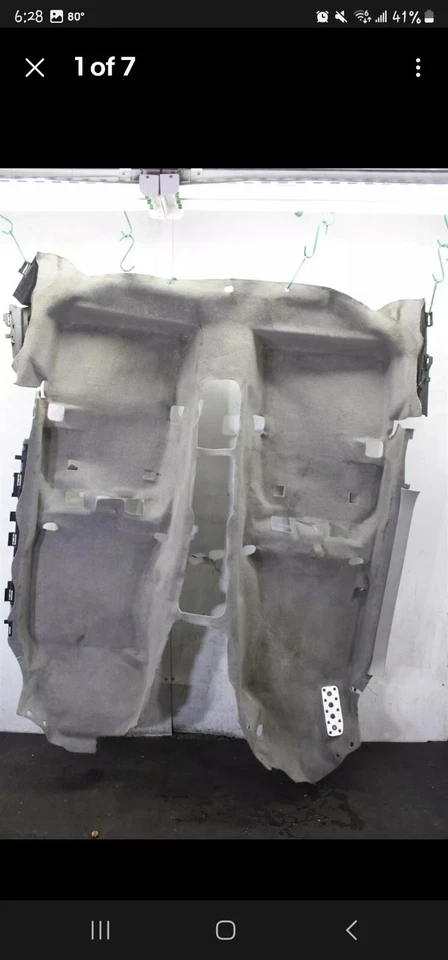 Conjunto de revestimiento de alfombrilla de piso Subaru Forester XT 2009-2013 FABRICANTE DE EQUIPOS ORIGINALES (descontinuado) Foto 3 de 4