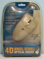 iConcepts PC 4D Wheel Scroll Mouse PS/2 Interface