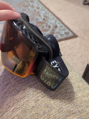 Men's Fender X Giro Ski Goggles And Orange Lens With Extra Pink