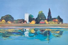 Gregory Kondos - White Tower 2003