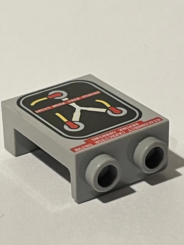 Lego Flux Capacitor Panel BACK TO FUTURE Delorean Vintage 2013 Set 21103 RARE! - Image 4 of 4