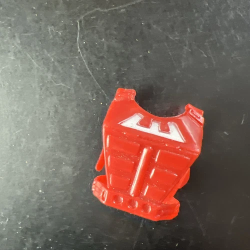 Vintage MOTU He-Man ZODAC Red Chest Harness Body Armor Gun Accessory 1981