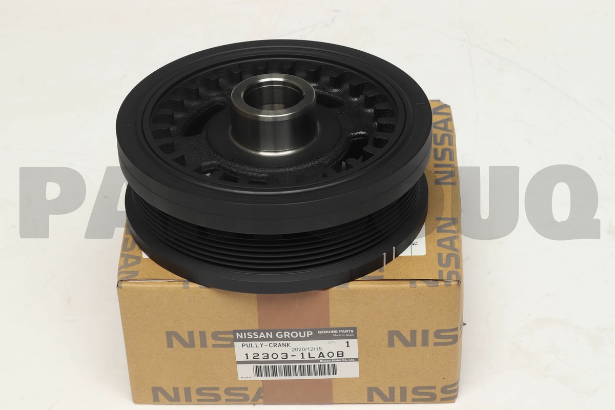 123031LA0B Genuine Nissan PULLEY-CRANKSHAFT 12303-1LA0B | eBay