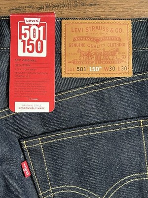 Levi's Premium 501 150th Anniversary Straight Leg Selvedge Jeans