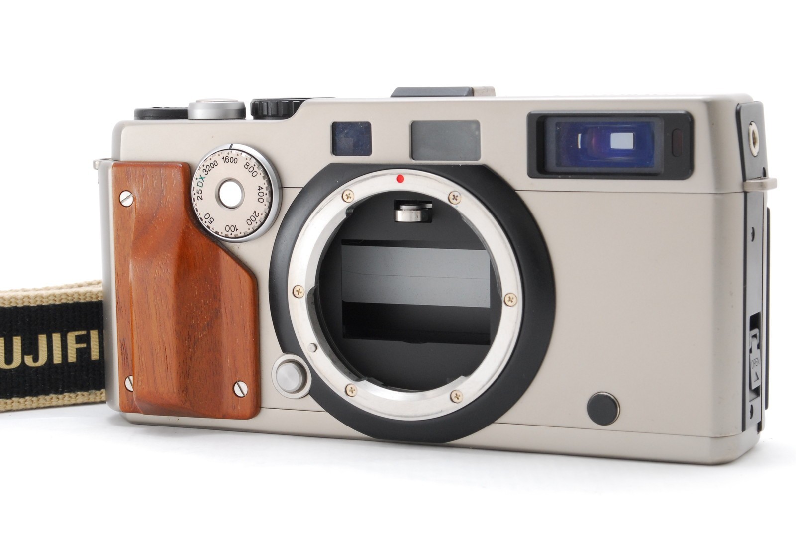 Wood Grip! [Top MINT w/ Strap] Fujifilm Fuji TX-1 Rangefinder Film Camera CT:180