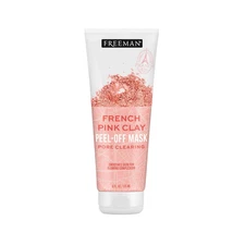 Exotic Blends Pore Clearing French Pink Clay Peel off Facial Mask, 6 Fl.Oz./175