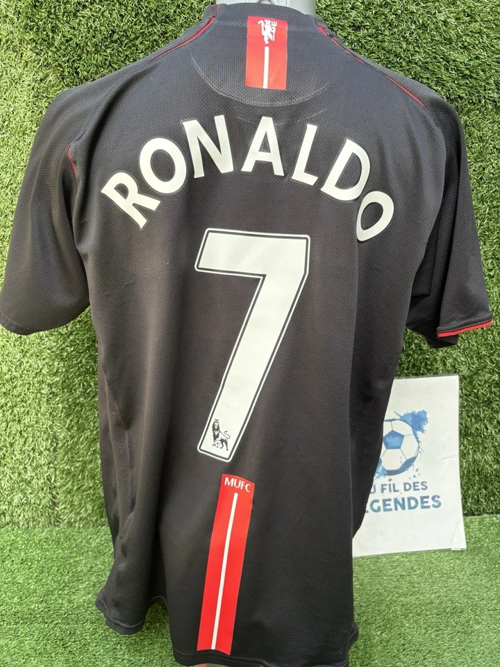 Maillot Ronaldo Manchester United Nike Football Shirt Jersey Maglia Calcio - Photo 1/4