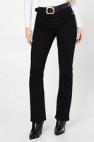 BNWT Dorothy Perkins Ashley Black Bootcut Jeans Size 16R
