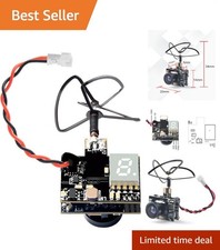 High-Resolution WT03 Micro FPV AIO Camera with Cloverleaf Antenna - Ready to Fly