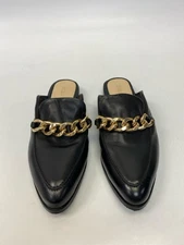 Diba True  Size 9 Black Gold Accent(s) Mules
