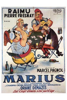 Marius Poster Movie Foreign 27x40