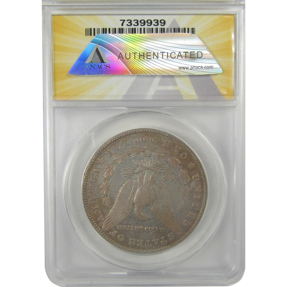 1903 S Morgan Dollar VF 30 Details ANACS Silver $1 Coin SKU:I21747 - Image 2 of 4