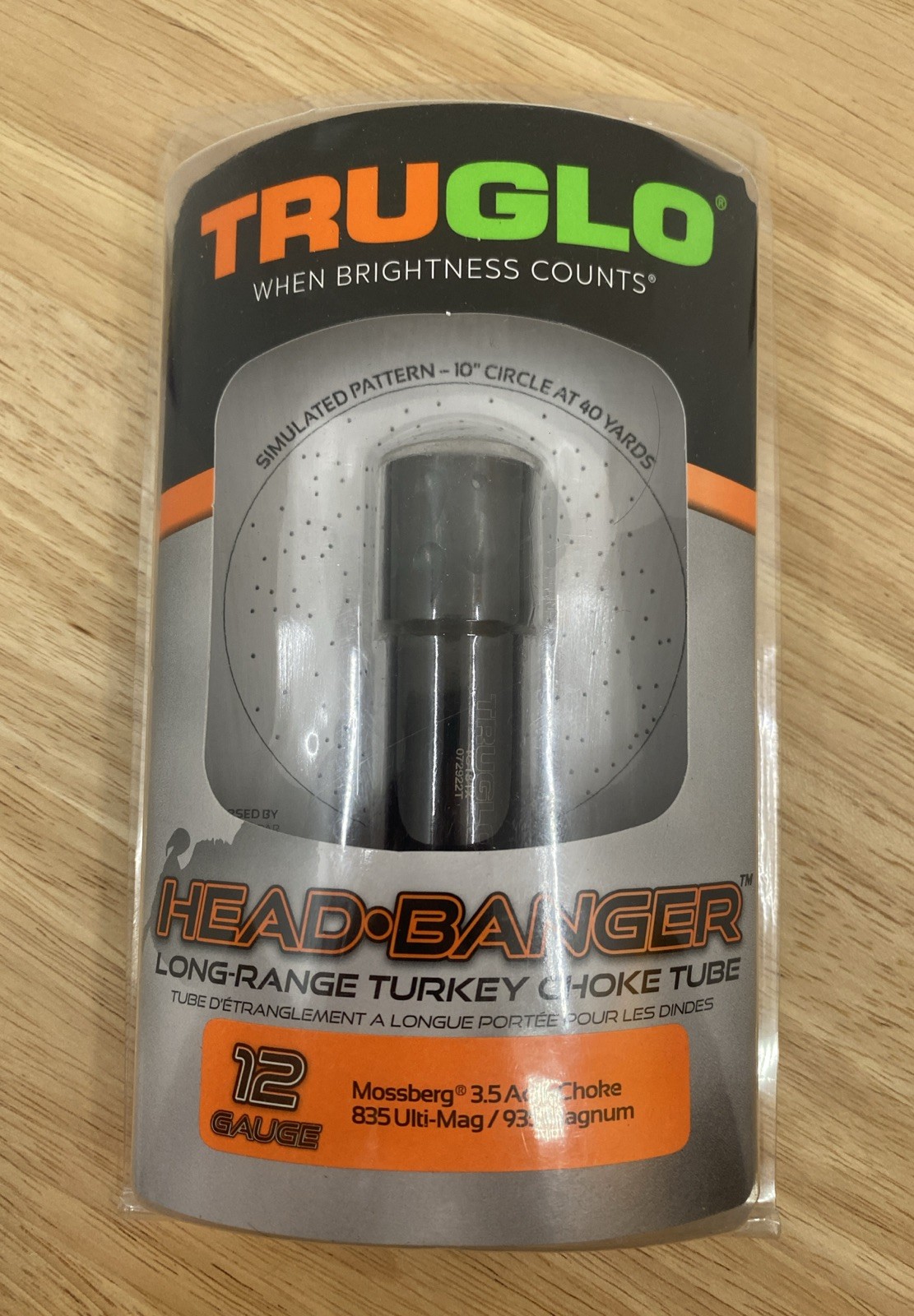 Truglo TG181X Head-Banger 12 Ga Turkey fits Mossberg 835/935 Steel Black