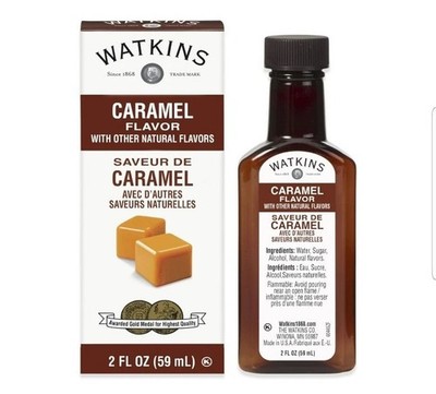 6x Watkins Caramel Flavoring Concentrate 2 Fl Oz Gluten Free Non GMO Fast Ship