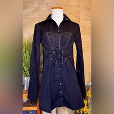 Urban Outfitters Black Long Sleeve Dress