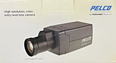 Pelco C20-CH-6 1/3-Inch 650TVL CCD High Resolution Color Box Camera [CTNO]