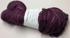 Pink Dandelion Handpaint 100% Superwash Merino Lace Black Cherry 100g/950yds DO
