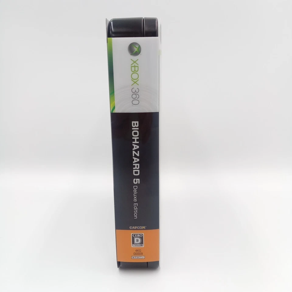 Biohazard 5 Deluxe Edition Microsoft Xbox 360 Authentic Japanese CIB Complete - Image 3 of 4