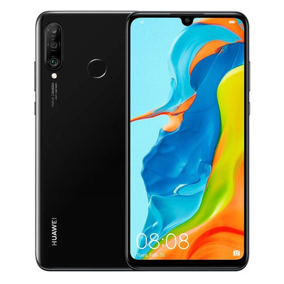 Huawei P30 Lite New Edition Single-SIM 256GB Black Android Smartphone