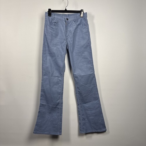 Deadstock NWT Vintage 1970's Levi's 746 Blue Corduroy Bell Bottoms 29x31