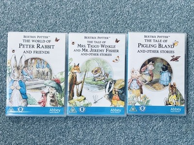 The Beatrix Potter Collection 3 DVD mit 9 Geschichten  BBC Animated 231 min.