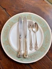 TOWLE Old Master Dinner Knife Fork Spoon STERLING No Monogram ANTIQUE w/other
