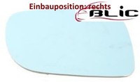 Blic 6102-02-1229127P Spiegelglas FüR AußEnspiegel Rechts