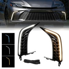 For 2025 2026 Toyota Camry Se Xse Daytime Running Lamp Drl Sequential Fog Lights For 2025 2026 Toyota Camry Se Xse Daytime Running Lamp Drl Sequential Fog Lights