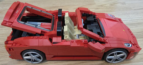 LEGO Racers 8671 Ferrari 430 Spider 100% Complete Assembled. See Description.